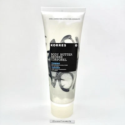 KORRES Body Butter YOGHURT 7.95oz Tube NEW Extra Moisturizing for Dry Skin Greek - Image 1 of 4