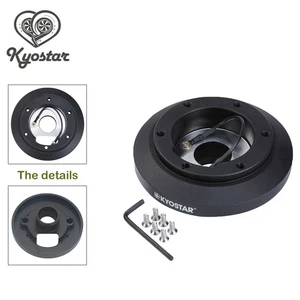 180H Aluminum Steering Wheel Hub Adapter Boss Kit For Audi A4 A6 VW Golf Jetta - Picture 1 of 8