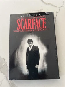 Scarface Platinum Edition DVD w/ Slipcover Al Pacino BRAND NEW & FACTORY SEALED! - Bild 1 von 4