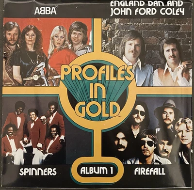 Profiles In Gold 1 - Abba - England Dan - Spinners - Firefall • 7" Mini LP• New - Image 1 of 4