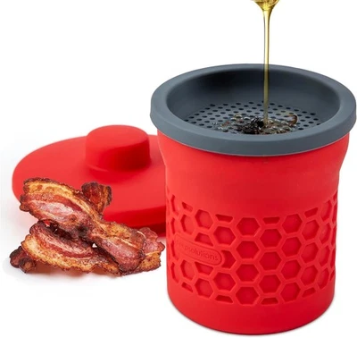 Colador de grasa PrepSolutions - Acero inoxidable, eliminación rápida y fácil de grasa f Foto 1 de 4