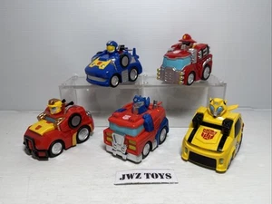 x5 Transformers Rescue Bots Academy Vehicles Pull Back Cars - Bundle -Joblot 280 - Picture 1 of 8