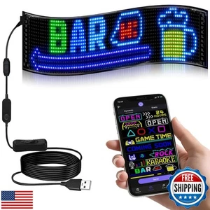 Programmable LED Sign | Message Scrolling Display for Indoor | Flexible Adver - Picture 1 of 5