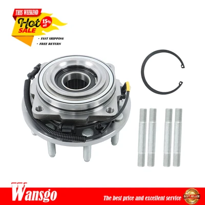 Cojinete de cubo de rueda delantera para Ford F-250 F-350 Super Duty SRW 2011-2015 2016 4x4 Foto 1 de 4