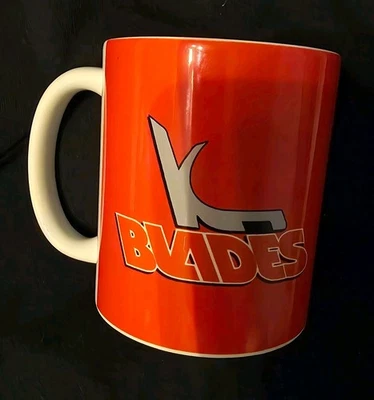 Taza de café de hockey sobre hielo Kansas City Blades IHL 11 oz cerámica apta para lavavajillas Foto 1 de 4