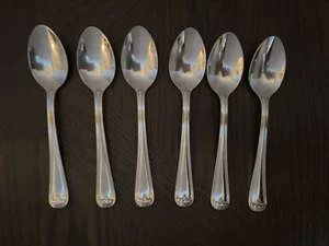 6 Gorham Winfield Edelstahl Platz Oval Suppenlöffel 6 7/8" Besteck - Bild 1 von 10