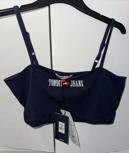 Tommy Hilfiger Size XL Bralette Navy Blue New Tags Strappy - Picture 1 of 8