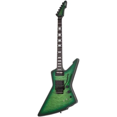 Schecter E-1 FR S Special Edition Electric Guitar Green Burst B-Stock - Image 1 of 4