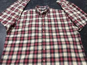 GANT College Oxford Plaid Long Sleeve Button Front Shirt Men's XLT - Picture 1 of 11