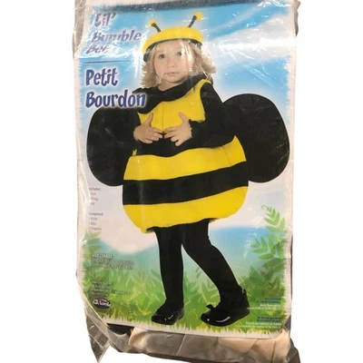 Disfraz Bebé BumbleBee Talla Única 18-24M 12-18M Petit Bourdon Con Alas Amarillo Foto 1 de 4