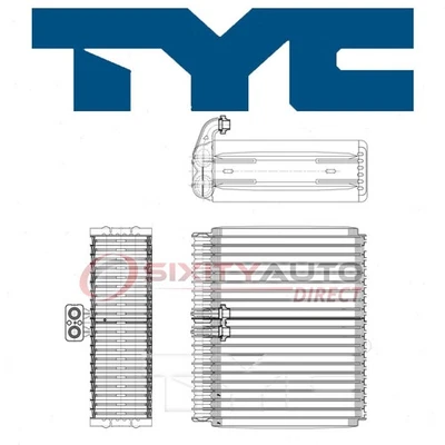 TYC Front AC Evaporator Core for 2004-2006 Pontiac GTO Heating Air od - Imagem 1 de 4