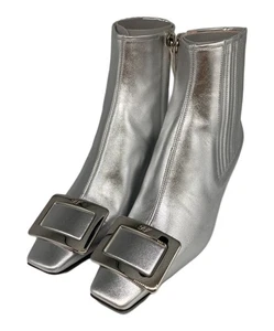 Roger Vivier Schnallenstiefel Leder RVW00630330KACB200 Damen Größe 35,5 / 22,5 cm - Bild 1 von 7