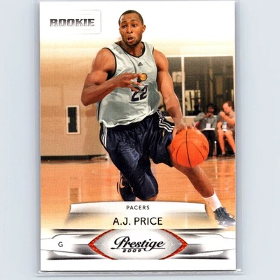 2009-10 Panini Prestige A.J. Price Rookie #196 Indiana Pacers - Image 1 of 2