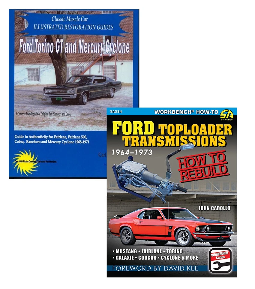Ford Torino GT Mercury Cyclone Restoration 2 Book Set - Image 1 of 3