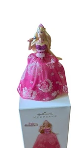 Barbie 2012 Prinzessin Popstar Hallmark Andenken Weihnachtsschmuck Cake Topper - Bild 1 von 13