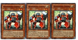 Yugioh - 3X Morphtronic Cameran - Common - Unlimited - CSOC-EN010 - Near Mint - Picture 1 of 1