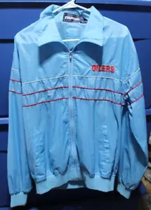 Vintage Houston Oilers STARTER Jacket MENS M - Picture 1 of 3