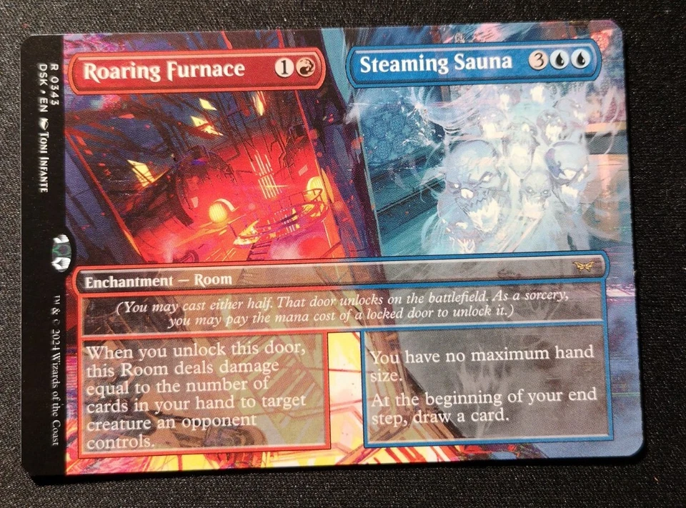 Roaring Furnace / Steaming Sauna - Borderless - DSK - MTG - NM - 0342 - Image 1 of 1