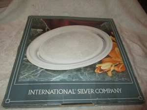 International Silver Company~Silverplated Round Tray~12.25"~No. 99110570~Boxed - Bild 1 von 12