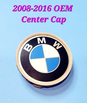 ⭐️ 08 09 10 11 12 13 14 15 16 Tapa central de rueda BMW original de fábrica OEM 1095361  Foto 1 de 4