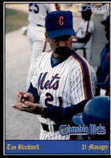 1992 Columbia Mets PLAY II #1 Tim Blackwell El Cajon California CA Baseball Card