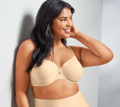 Wacoal 38D Superbly Smooth T-Shirt Bra 853342 NWOT Sand Beige - Image 1 of 4