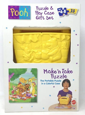 Rompecabezas de colección Disney Winnie The Pooh 35 piezas estuche Tigger Make N Take Foto 1 de 4
