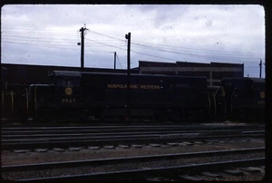 Original Rail Slide - NW Norfolk & Western 3527 no location 3-1968 - Picture 1 of 1