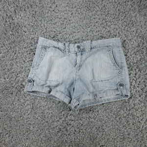 Pantalones Cortos Lucky Brand Mujer 6/28 Azul Denim Gene Montesano Puños Chino 30x3* - Imagen 1 de 15