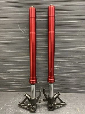 Kawasaki Ninja ZX6r 2007, horquillas delanteras, tubos de horquilla, horquillas de suspensión, #623224 Foto 1 de 4