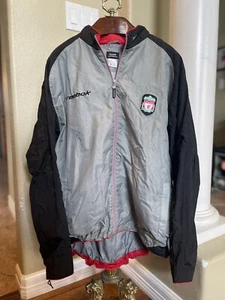 Reebok Liverpool F.C. Jacket Track Top Shirt Training Coat Carlsberg Size XXL - Picture 1 of 5