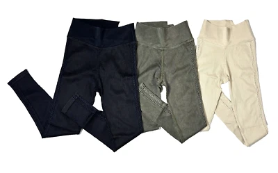 Leggings Aerie Offline Mujer Sin Costuras Acanalados 7/8 Tiro Alto Negro Salvia Crema XS S L Foto 1 de 4