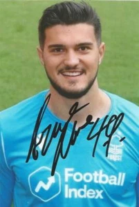 NOTTINGHAM FOREST: ARIJANET MURIC SIGNED 6x4 PORTRAIT PHOTO+COA - Picture 1 of 1