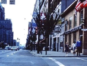 Slide 1960s Richards Street Downtown Vancouver Canada Bank Of Toronto - Picture 1 of 3