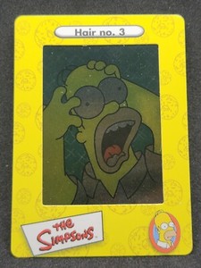 2000 Artbox The Simpsons FilmCardz - 1 of 45 Hair no. 3 Homer Simpson