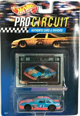 Coche auténtico Hot Wheels Pro Circuit 1993 Richard Petty #43 1:64 Nascar Foto 1 de 2