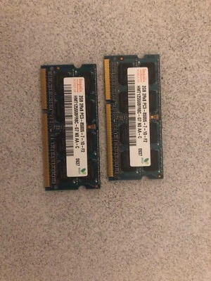 4GB 2x2GB DDR3 SODIMM PC3-8500 iMac 2008-2011 - Image 1 of 2