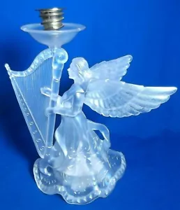 Angel with Harp Lighted & Musical Candle Holder Christmas Decoration - Picture 1 of 8