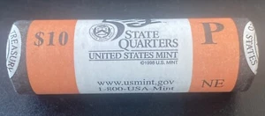 2006-P Nebraska State Quarter, $ 10 neuwertig verpackte Rolle - Bild 1 von 3