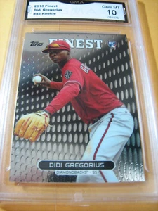 Didi Gregorious Diamondbacks Yankees 2013 Finest Rookie RC # 45 GRADED 10 L@@K - Bild 1 von 1