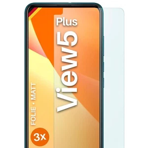3x Schutzfolie Matt für Wiko View5 Plus Displayschutz Handyfolie 4H Anti Reflex - Zdjęcie 1 z 8