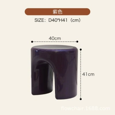 Living room simple low stool Mickey bedside table stool door shoe changing stool - Image 1 of 4