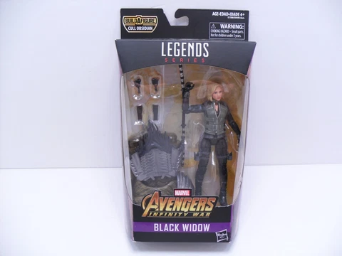 2017 Marvel Legends Infinity War Cull Obsidian BAF Series Black Widow 6" Figure Cover