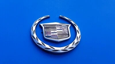 04 05 06 07 08 09 CADILLAC SRX TAPA TRASERA CROMO EMBLEMA LOGOTIPO INSIGNIA SÍMBOLO OEM A28 Foto 1 de 3