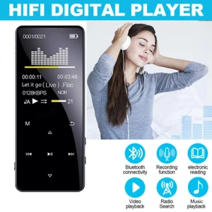 Bluetooth Sport Lossless Music MP4 MP3 Player FM Radio Recorder Support 128GB - Picture 1 of 13