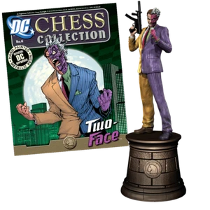 EAGLEMOSS DC CHESS COLLECTION ISSUE 6 TWO-FACE BLACK KNIGHT - NEW SEALED - Picture 1 of 1
