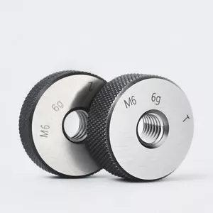 Thread Ring Gauge M4 M5 M6 M7 M8 M9 M10*0.5*0.7*0.75*0.8*1*1.25*1.5 Stop Gauge - Picture 1 of 3