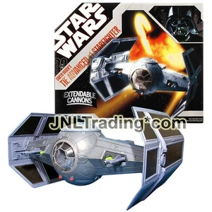 Year 2007 Star Wars A New Hope Vehicle DARTH VADER'S TIE ADVANCED x1 STARFIGHTER - Picture 1 of 1