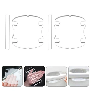 1 Juego de Protectores de Manija de Puerta de Coche Auto Puerta Arañazos Pegatinas Protector de Tazón - Imagen 1 de 9