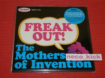 4BT FRANK ZAPPA & THE MOTHERS OF INVENTION Freak Out! w/ Bonus Tracks JAPAN CD Foto 1 de 2